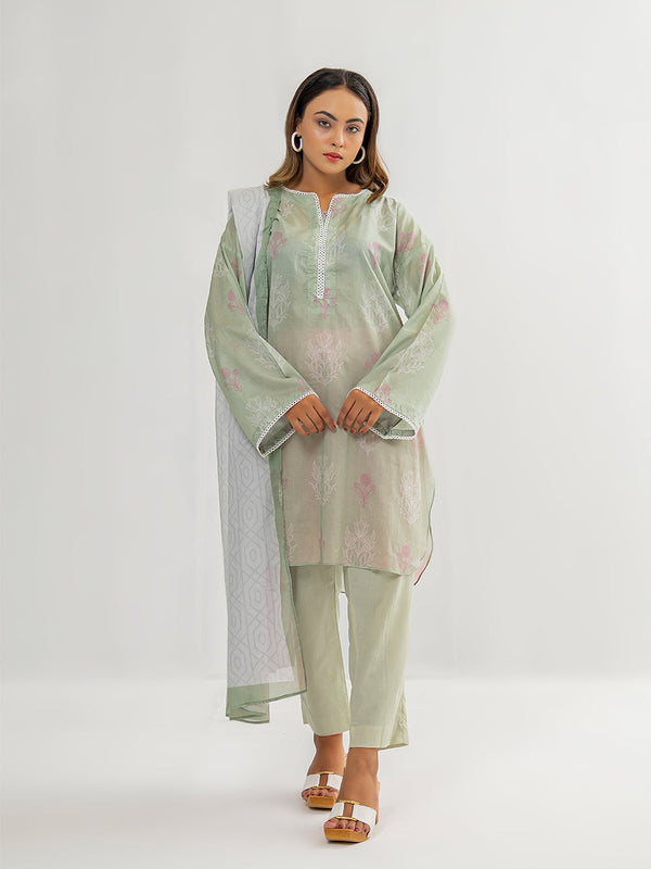 2pc - Stitched Signature Lawn Shirt & Dupatta