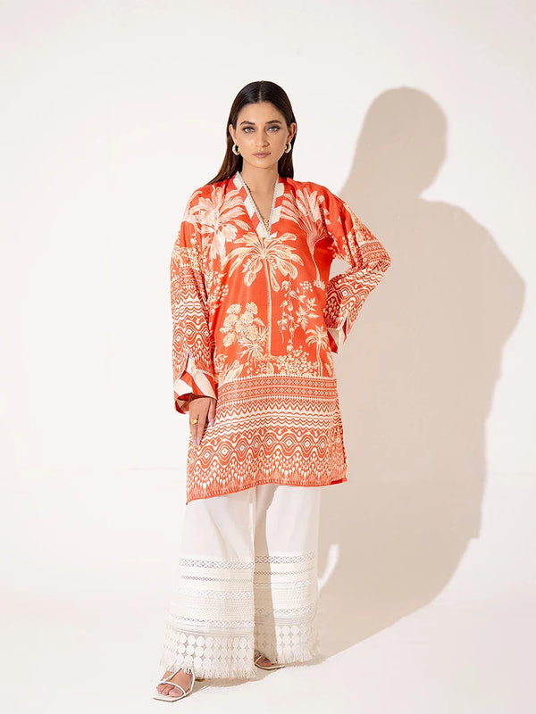 1PC Stitched Poly Viscose Shirt