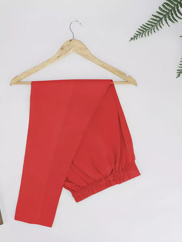 1Pc Unstitched Cambric Trouser (TU-00091)