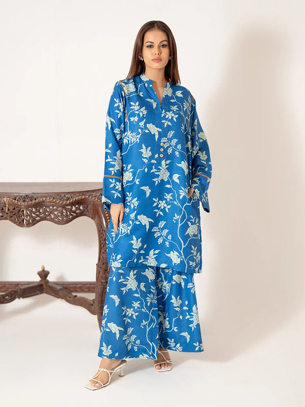 2PC Stitched Printed Poly Viscose CO-ORD SET