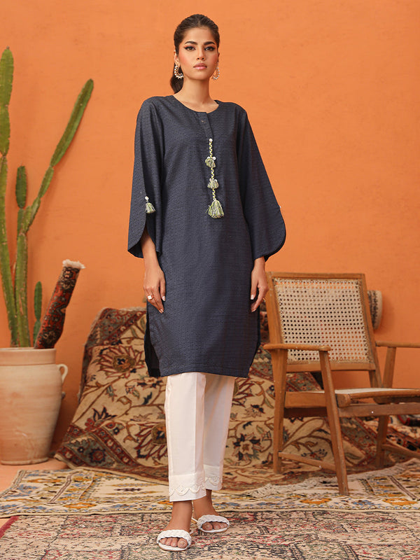 1pc - Stitched Signature Yarn Dyed Shirt