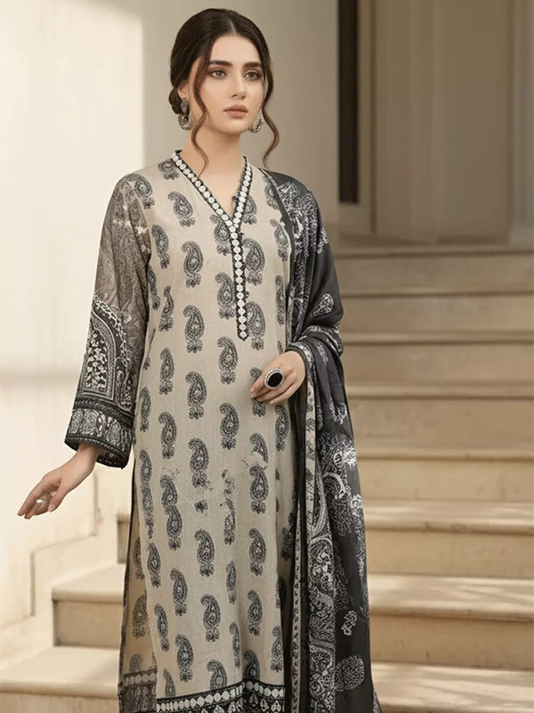 2PC Stitched Poly Viscose (Shirt+ Dupatta) (ML2PEC256)