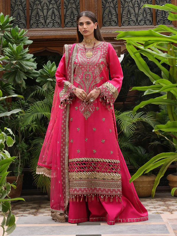 3PC STITCHED FESTIVE FORMAL EMBROIDERED SUIT