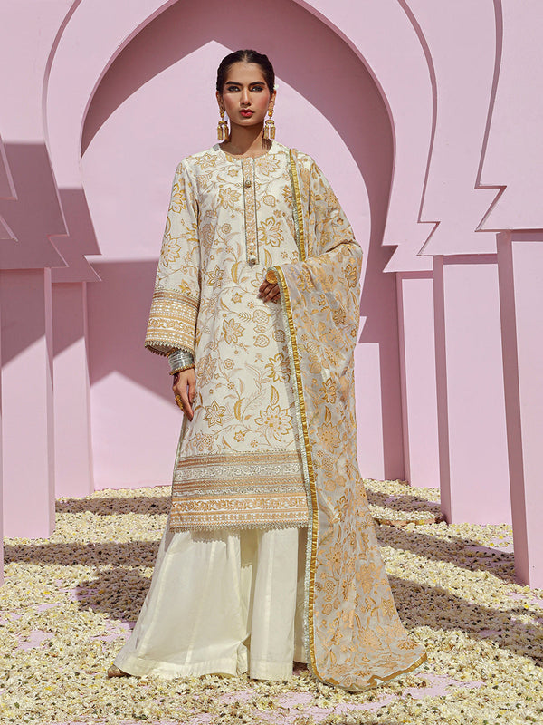 LUXURY LAWN EMBROIDERED SUIT