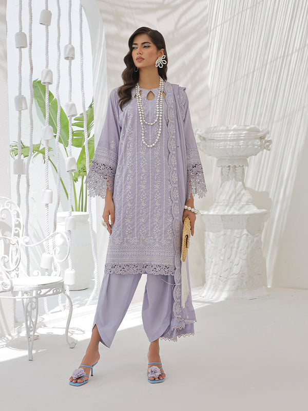 CHIKAN KARI LAWN EMBROIDERED SUIT