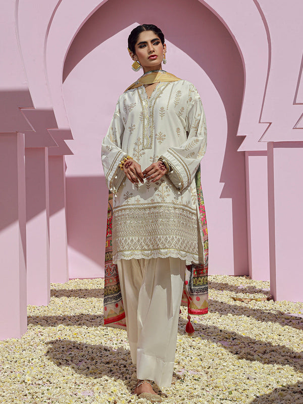 LUXURY LAWN EMBROIDERED SUIT