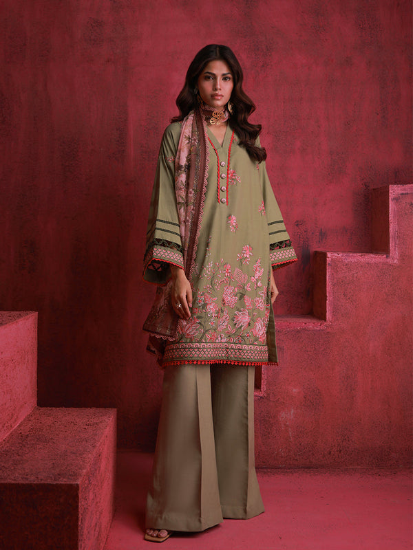 LUXURY LAWN EMBROIDERED SUIT
