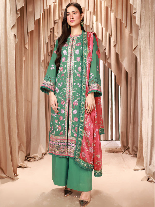 LUXURY LAWN EMBROIDERED SUIT