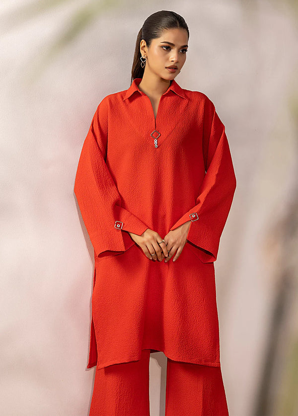 2Pc Stitched Georgette Suit