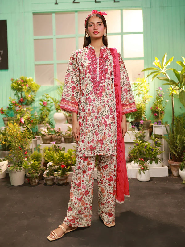 LUXURY LAWN EMBROIDERED SUIT