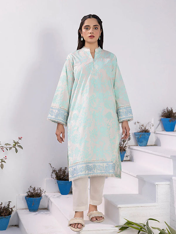 2Pc Stitched Cambric Embroidered suit