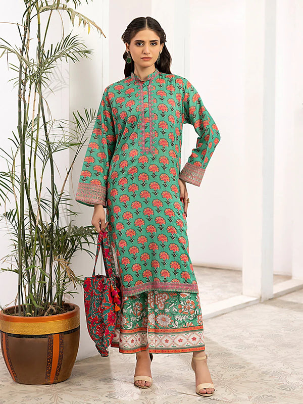 2Pc Stitched Cross Hatch Embroidered Suit