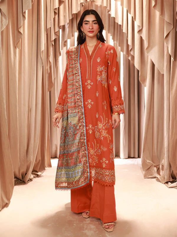 LUXURY LAWN EMBROIDERED SUIT