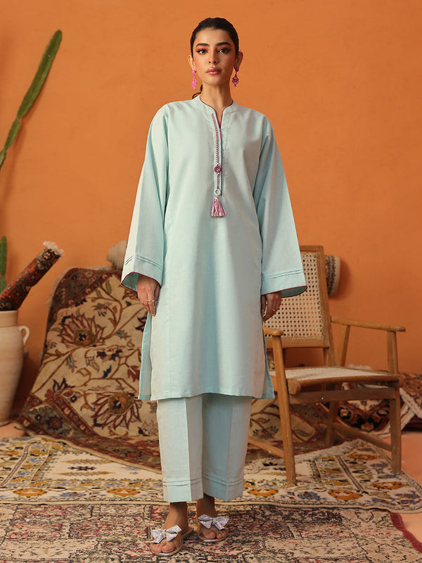 2pc - Stitched Basic Cambric Suit