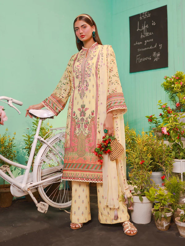 LUXURY LAWN EMBROIDERED SUIT