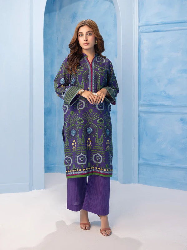 2PC Stitched Khaddar Suit