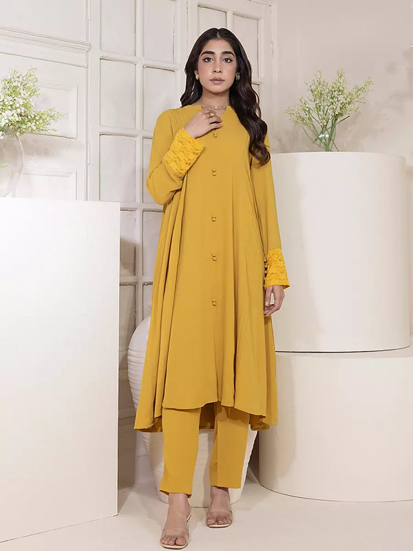 2PC Stitched Georgette Suit