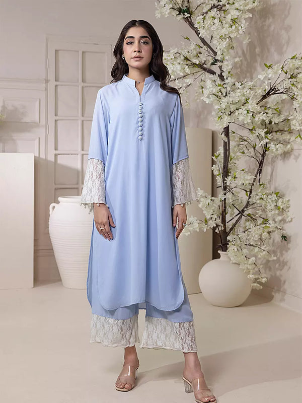 2PC Stitched Georgette Suit