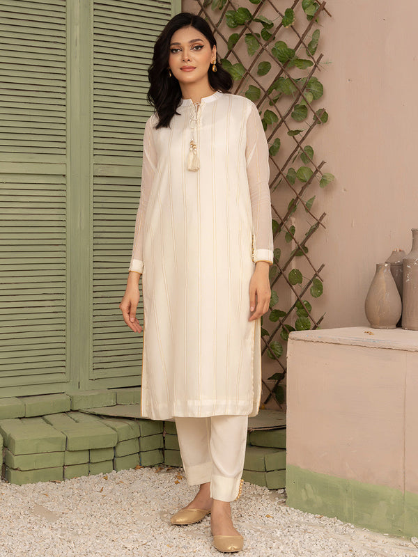 2pc - Stitched Solid Suit