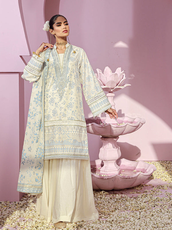 LUXURY LAWN EMBROIDERED SUIT (WW003)
