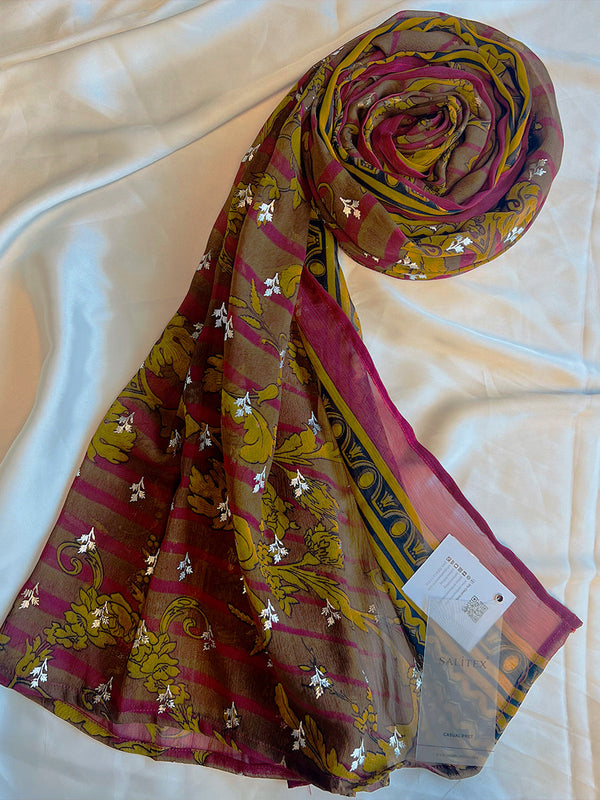 1PC Printed Chiffon Dupatta