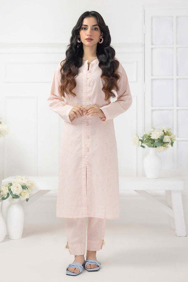 2pc - Stitched Basic Yarn Dyed Suit