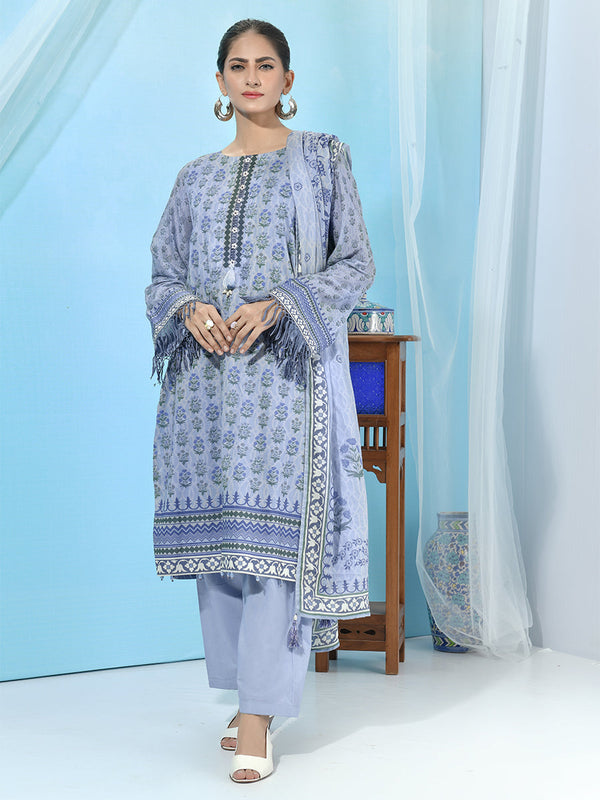 PRINTED LAWN SHIRT & DUPATTA (P058)