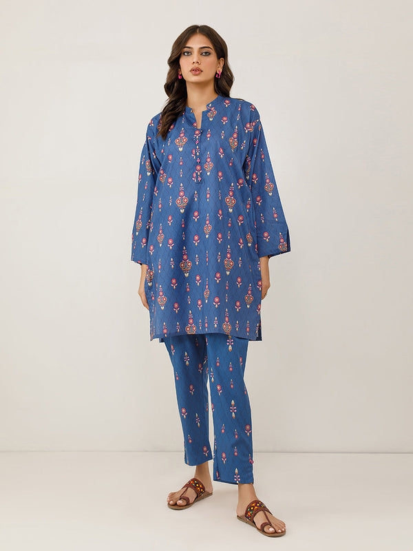 2pc - Stitched Digital Printed Cambric Shirt