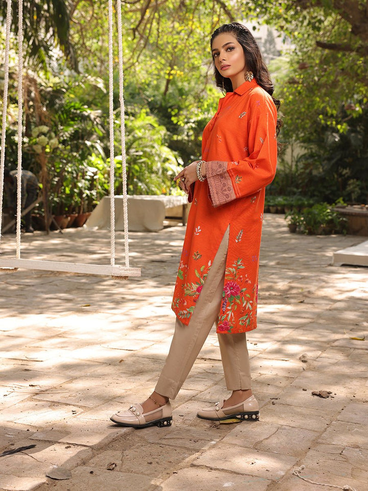 1pc Casual Khaddar Pret (CP-W22-C-017) - SalitexOnline