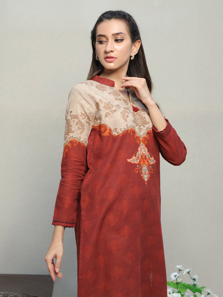 1pc Casual Khaddar Pret (CP-W22-C-020) - SalitexOnline