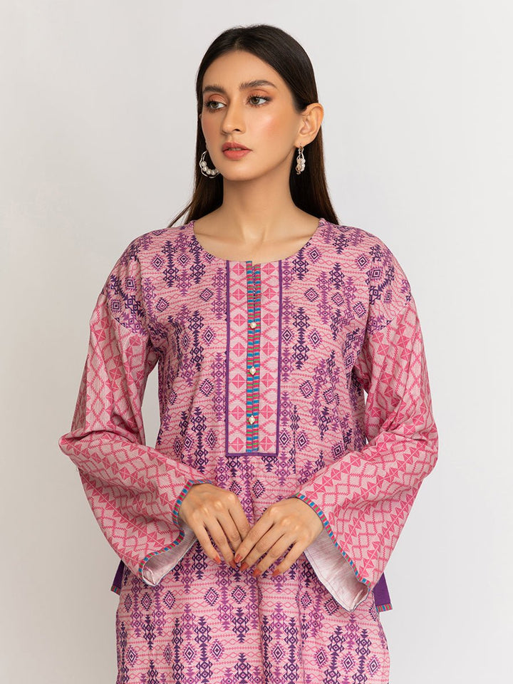 1pc Casual Khaddar Pret (EX-W22-J-006) - SalitexOnline