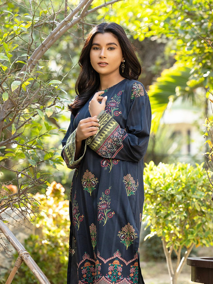 1pc - Cotton Silk Digital Printed Shirt - SalitexOnline