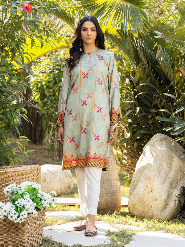 1pc - Cotton Silk Digital Printed Shirt - SalitexOnline