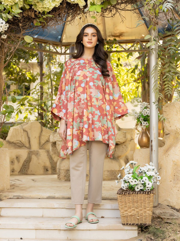 1pc- Cotton Viscose Fusion Pret - SalitexOnline