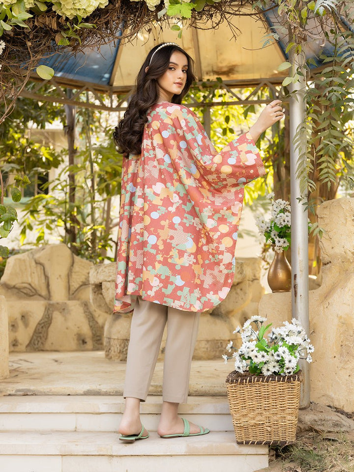 1pc- Cotton Viscose Fusion Pret - SalitexOnline