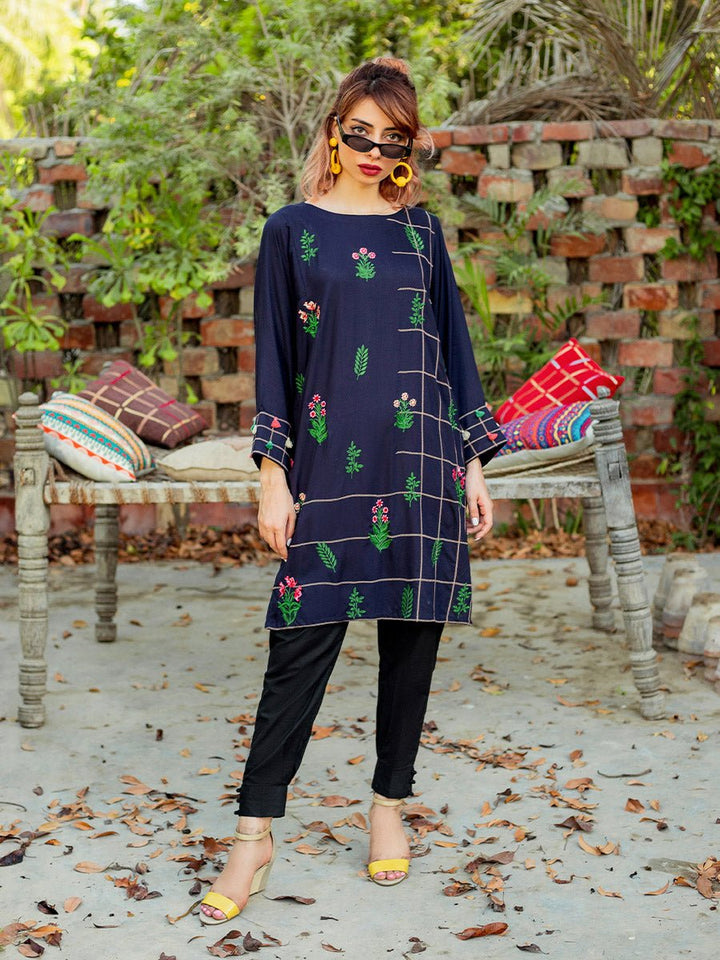 Stitched 3pc Broshia Jacquard Embroidered Shirt with Organza Dupata (WK-367) - SalitexOnline