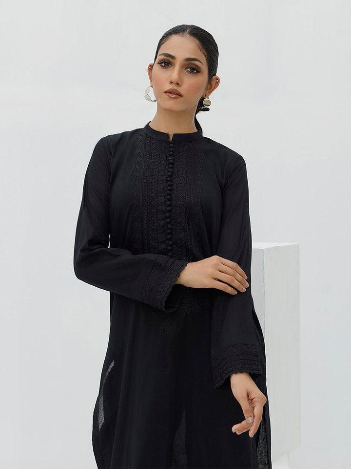 Stitched 3pc Printed Linen Embroidered Shirt with Printed Linen Dupatta (WK-379B) - SalitexOnline
