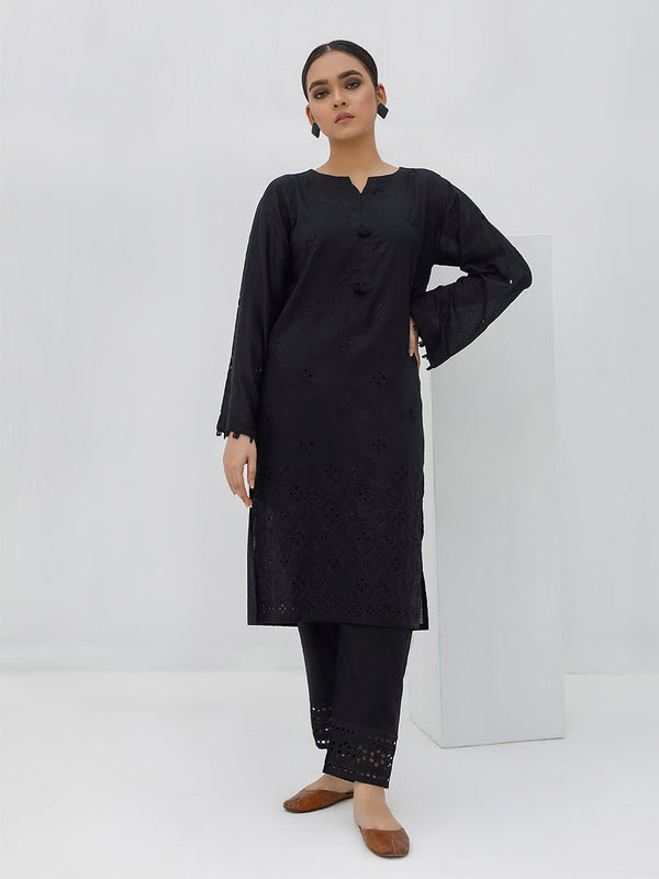 Stitched 3pc Printed Linen Embroidered Shirt with Printed Linen Dupatta (WK-379A) - SalitexOnline