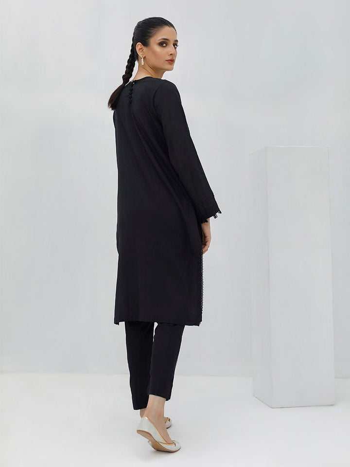 1pc Embroidered Pret - B&W (Z-000004) - SalitexOnline