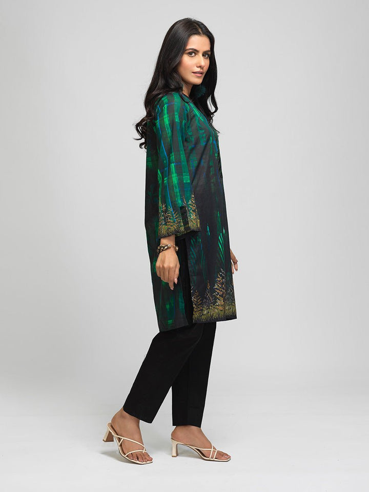 1pc - Lawn Printed Kurti- (PK-00012) - SalitexOnline