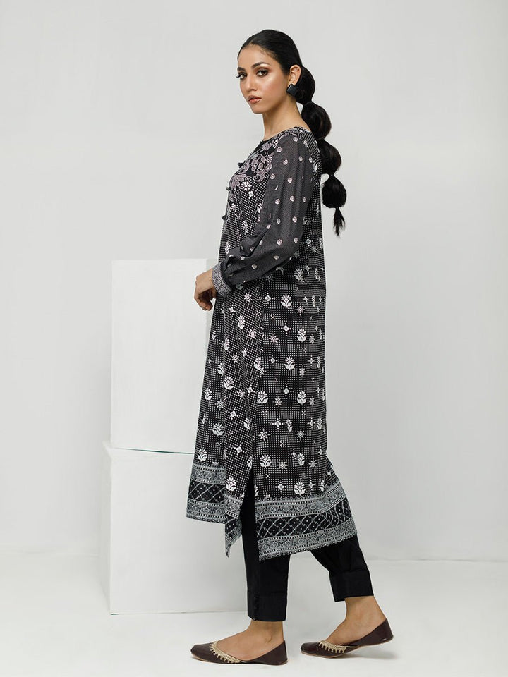 1pc Printed Pret - B&W ( Z-000009) - SalitexOnline