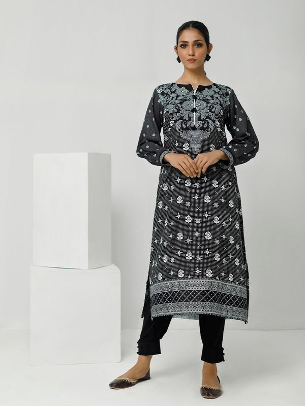 1pc Printed Pret - B&W ( Z-000009) - SalitexOnline