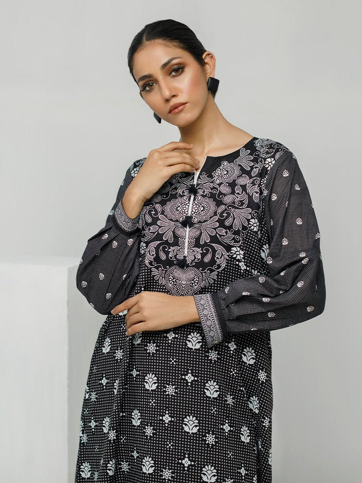 1pc Printed Pret - B&W ( Z-000009) - SalitexOnline