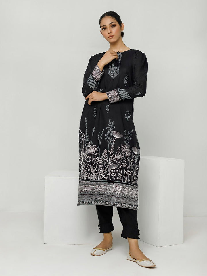 1pc Printed Pret - B&W ( Z-000010) - SalitexOnline