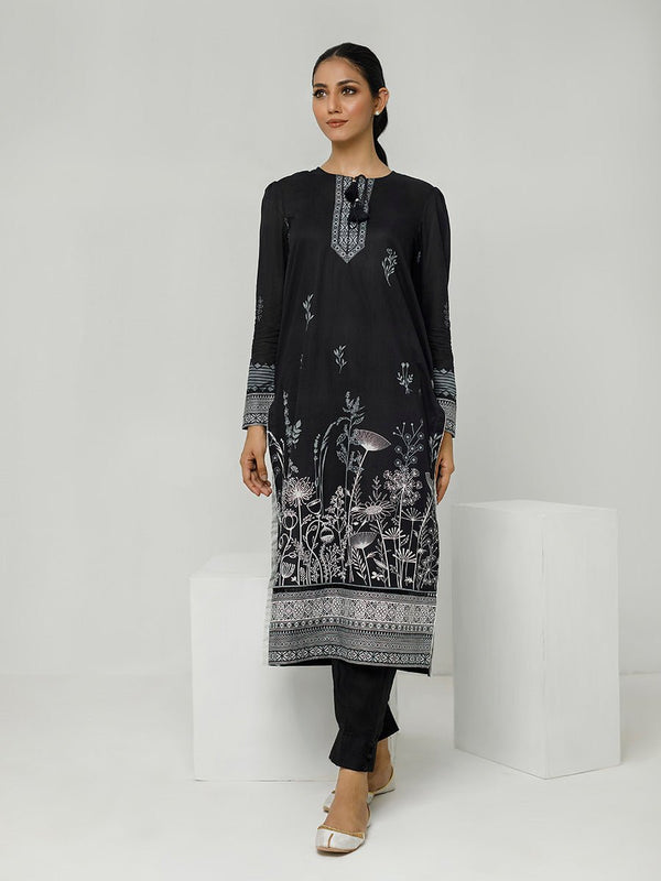 1pc Printed Pret - B&W ( Z-000010) - SalitexOnline