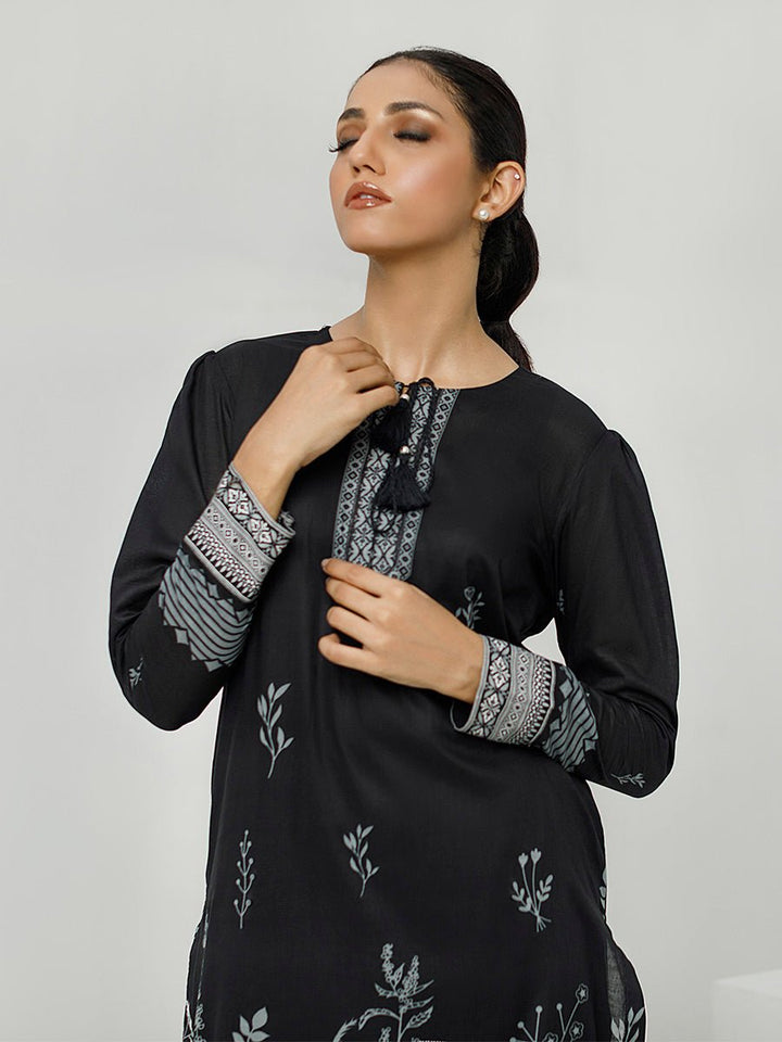 1pc Printed Pret - B&W ( Z-000010) - SalitexOnline