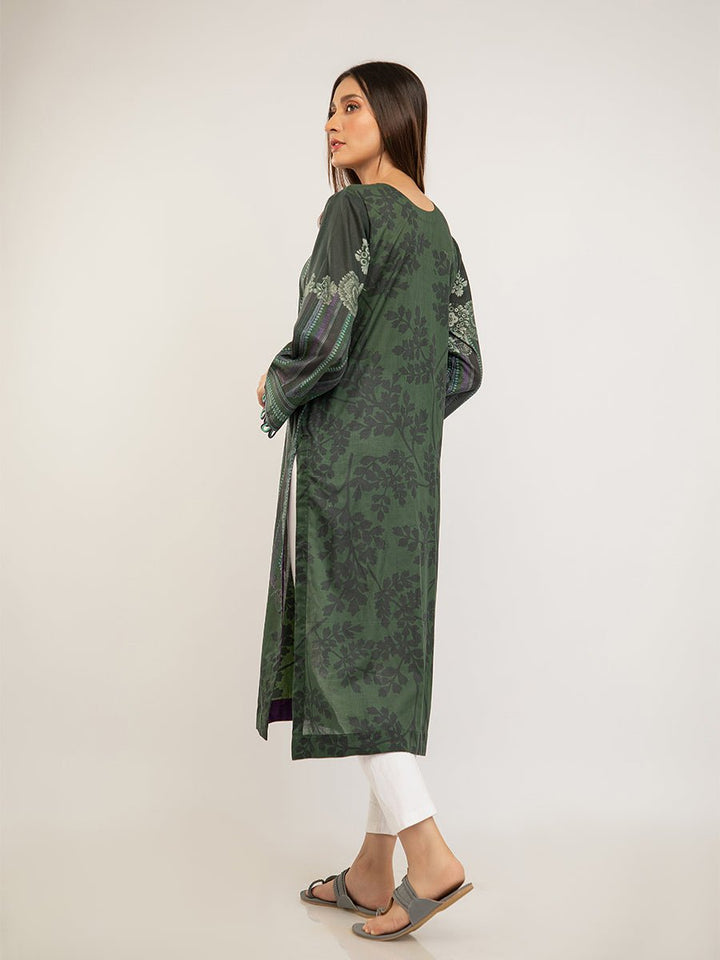 1pc Unstitched- Digital Printed Lawn kurti (UK-00104UT) - SalitexOnline