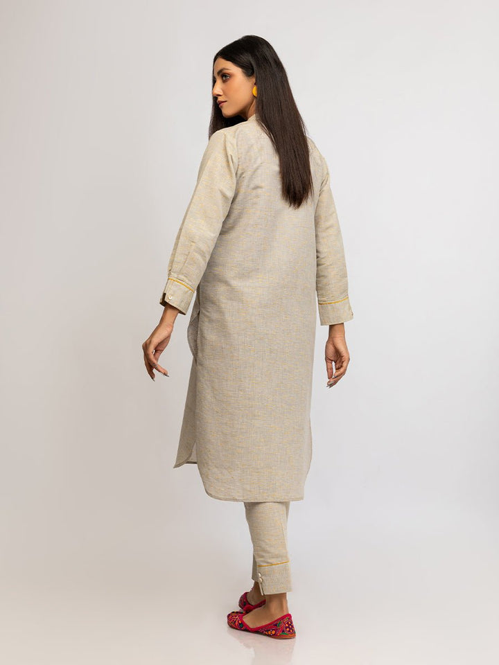 2pc - Casual Khaddar Pret - (CP-W22-N-011) - SalitexOnline