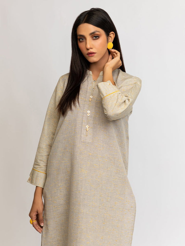 2pc - Casual Khaddar Pret - (CP-W22-N-011) - SalitexOnline