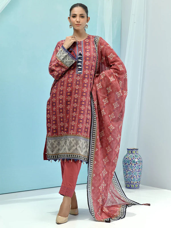 PRINTED LAWN SHIRT & DUPATTA